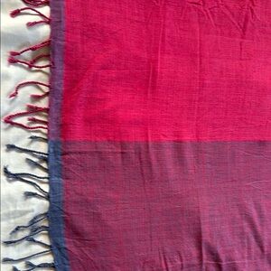 Colorful Fringe Shawl